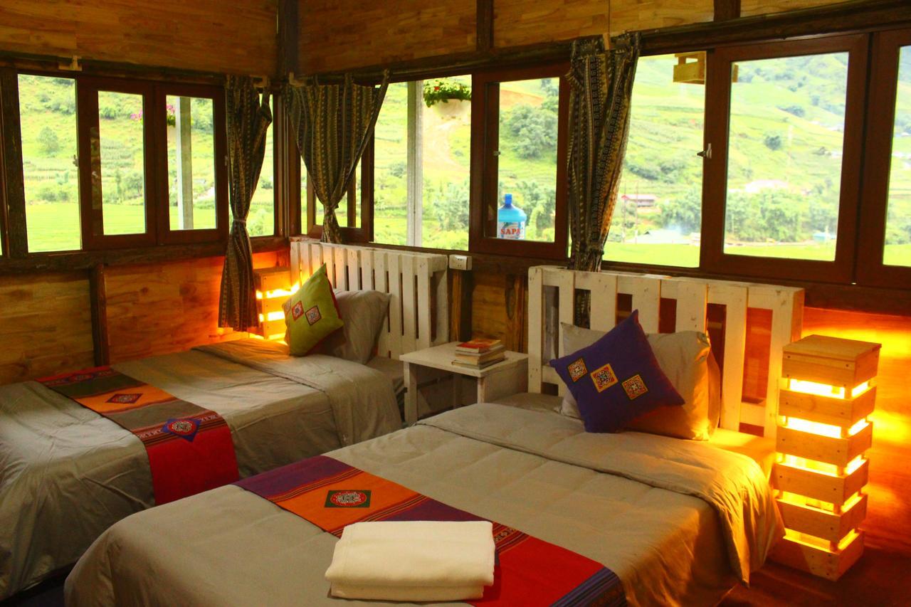 Sapa Terrace View Homestay Bagian luar foto