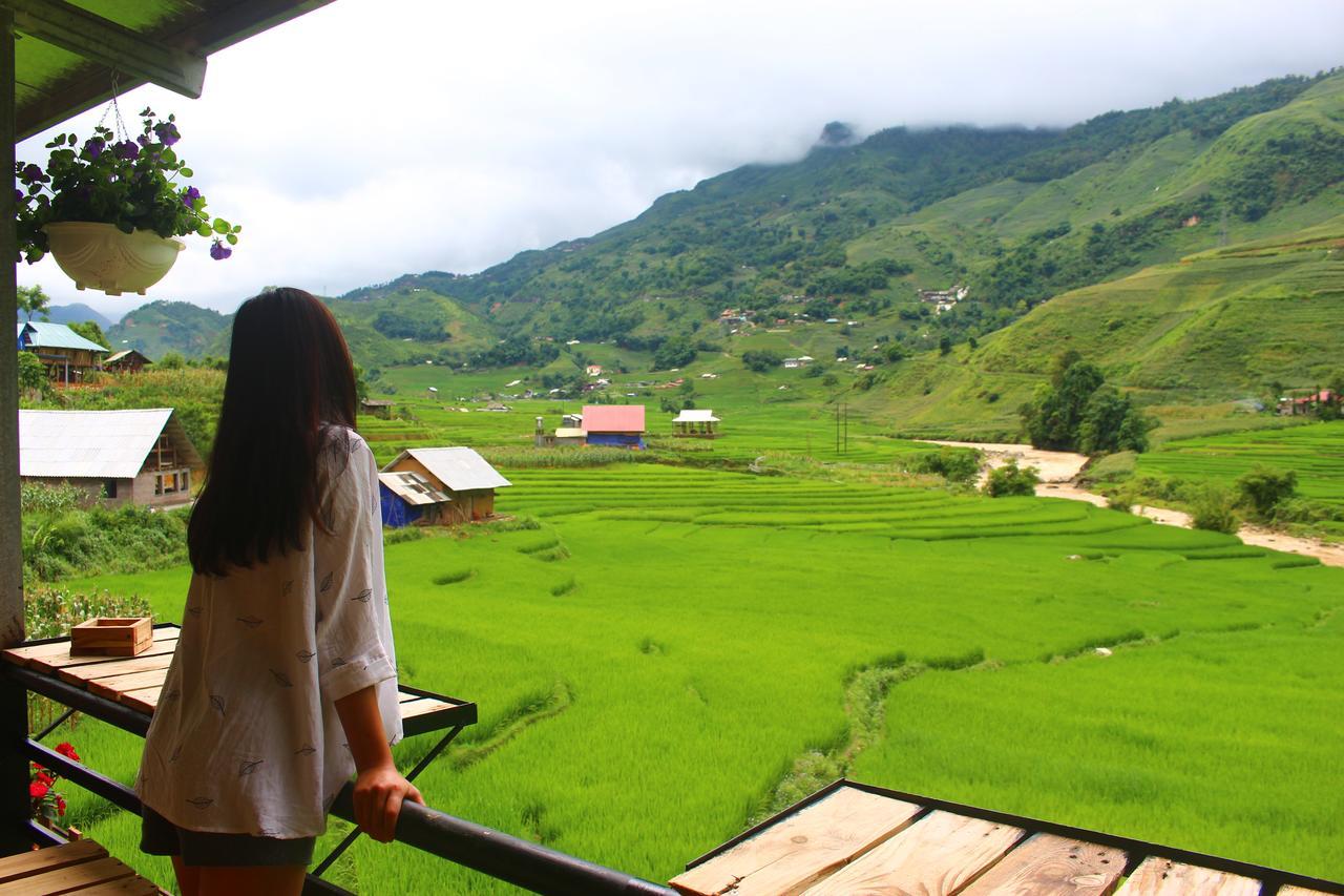 Sapa Terrace View Homestay Bagian luar foto