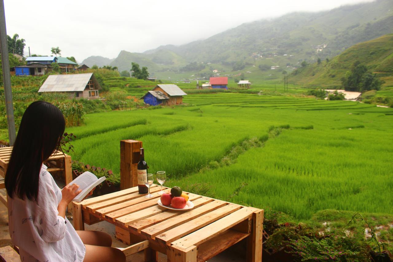 Sapa Terrace View Homestay Bagian luar foto