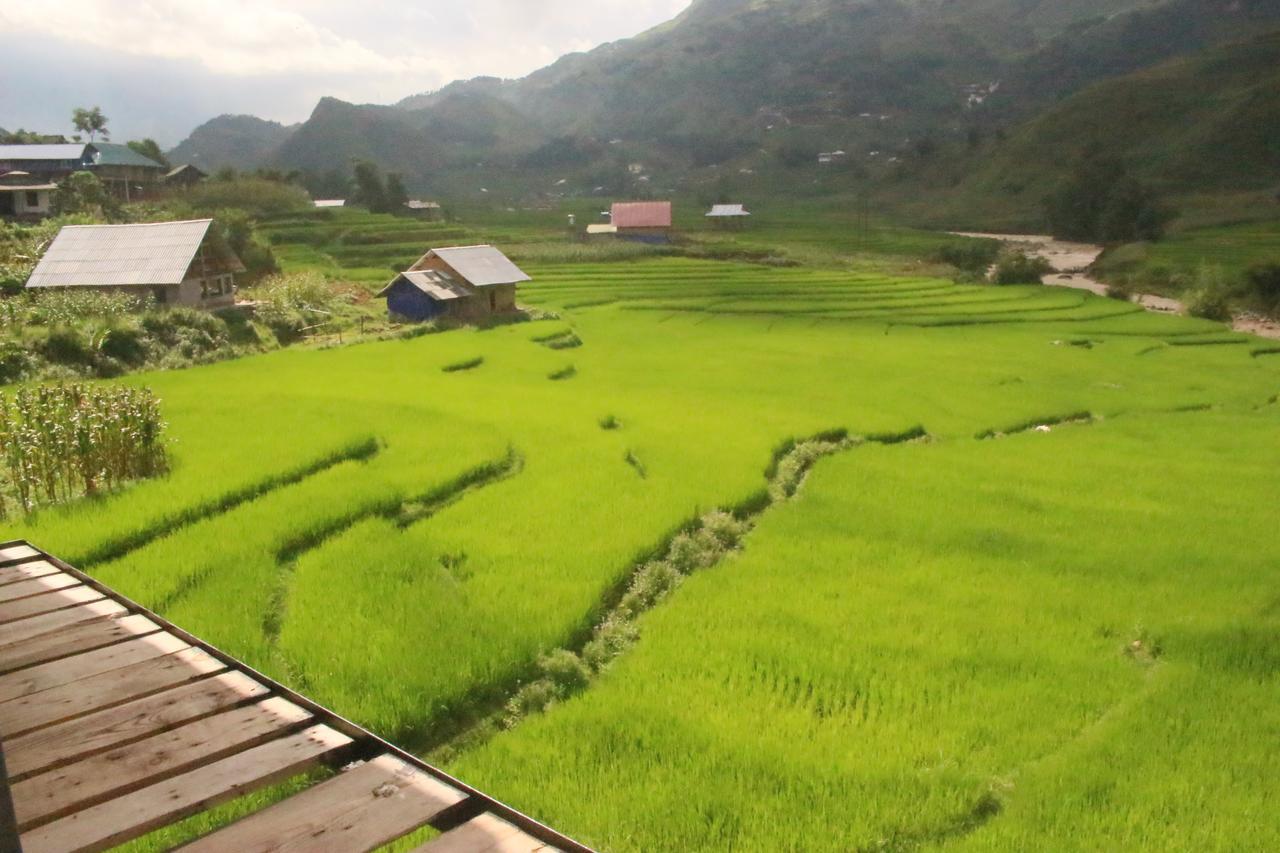Sapa Terrace View Homestay Bagian luar foto