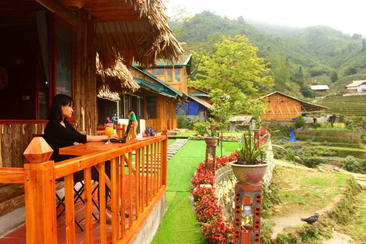 Sapa Terrace View Homestay Bagian luar foto